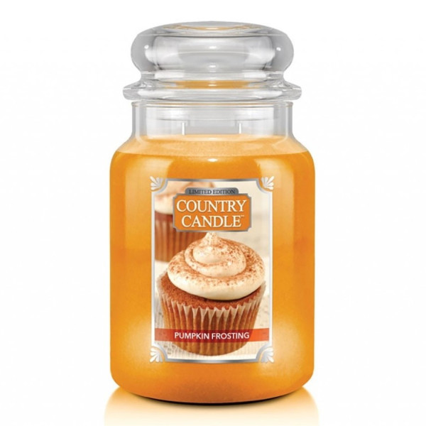 Country Candle™ Pumpkin Frosting 2-Docht-Kerze 652g Limited Edition