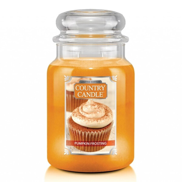 Pumpkin Frosting 2-Docht-Kerze 652g Limited Edition
