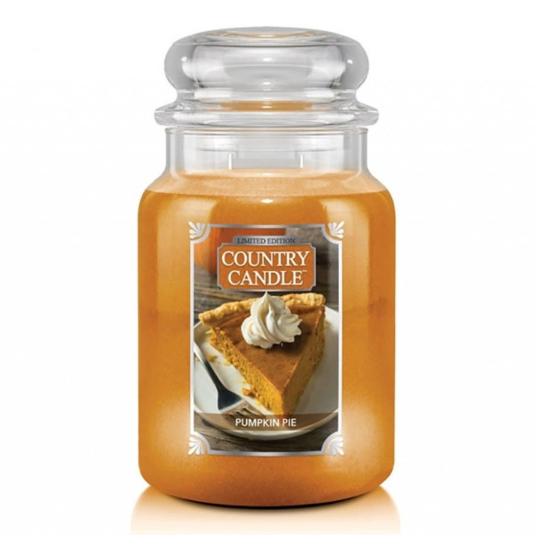 Country Candle™ Pumpkin Pie 2-Docht-Kerze 652g Limited Edition