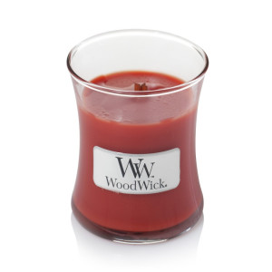 WoodWick® Pomegranate Kerzenglas Klein 85g mit...