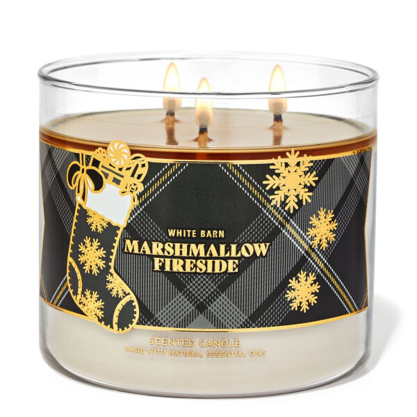 Bath & Body Works® Marshmallow Fireside 3-Docht-Kerze 411g