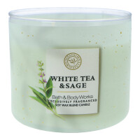White Tea & Sage 3-Docht-Kerze 411g