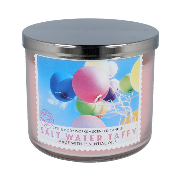 Bath & Body Works® Salt Water Taffy 3-Docht-Kerze 411g