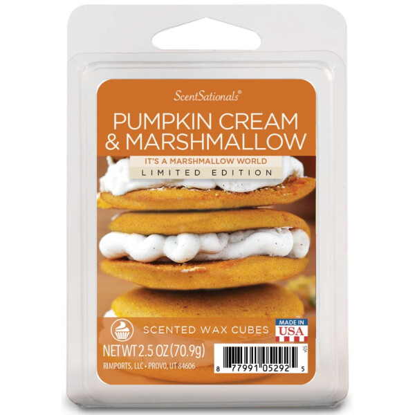 Pumpkin Cream & Marshmallow Wachsmelt 70,9g Limited Edition