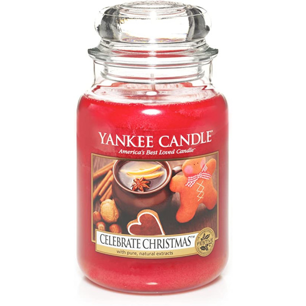 Yankee Candle® Celebrate Christmas Großes Glas 623g