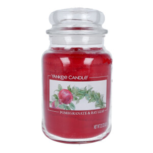 Pomegranate & Bay Leaf Großes Glas 623g