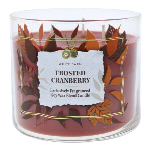 Frosted Cranberry 3-Docht-Kerze 411g