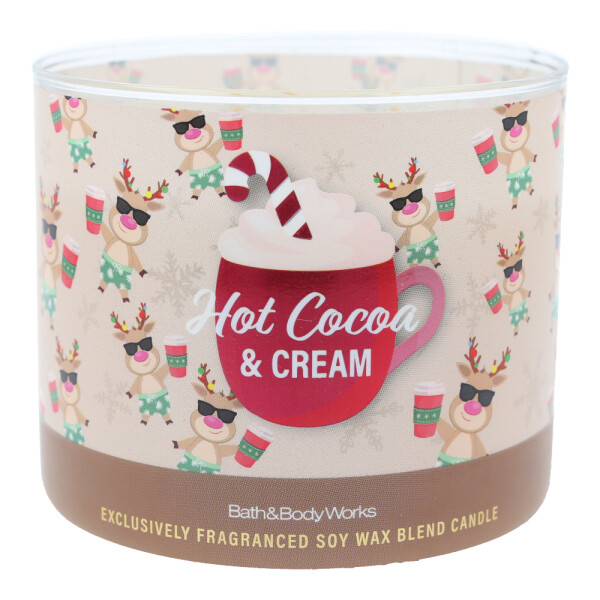 Hot Cocoa & Cream 3-Docht-Kerze 411g