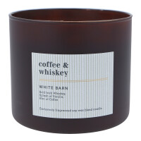 Coffee & Whiskey 3-Docht-Kerze 411g