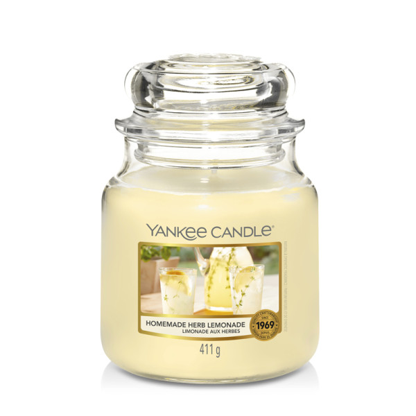 Yankee Candle® Homemade Herb Lemonade Mittleres Glas 411g