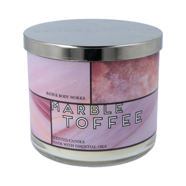 Bath & Body Works® Marble Toffee 3-Docht-Kerze 411g