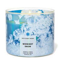 Bath & Body Works® Midnight Snow 3-Docht-Kerze 411g