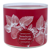 Strawberry Pound Cake 3-Docht-Kerze 411g