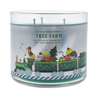 Tree Farm 3-Docht-Kerze 411g