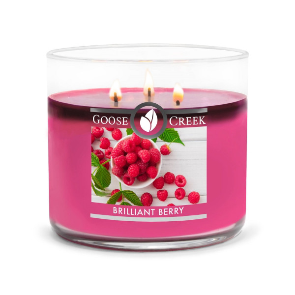 Goose Creek Candle® Brilliant Berry 3-Docht-Kerze 411g