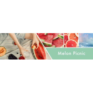 Melon Picnic 3-Docht-Kerze 411g