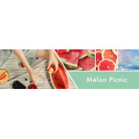 Melon Picnic 3-Docht-Kerze 411g