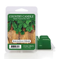 Country Candle™ Balsam & Cedar Wachsmelt 64g