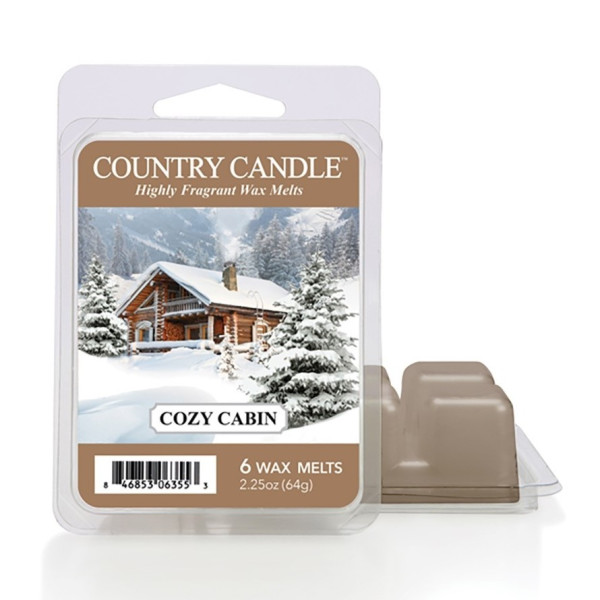 Country Candle™ Cozy Cabin Wachsmelt 64g