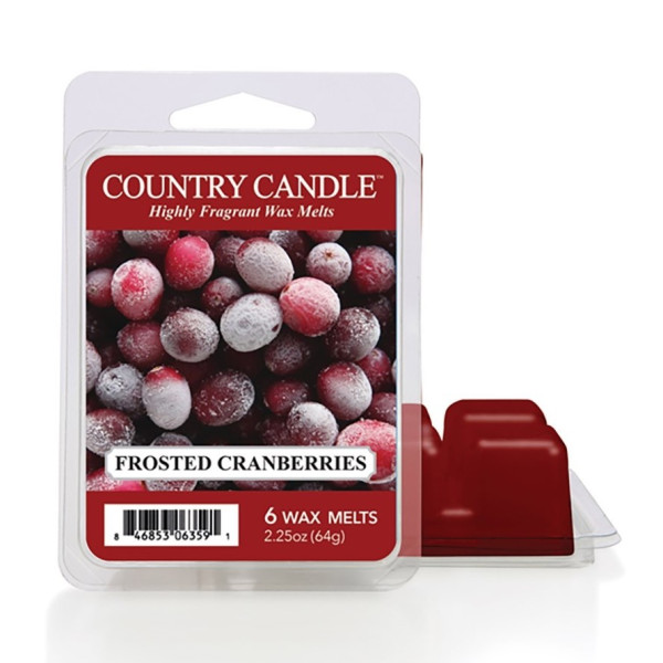 Country Candle&trade; Frosted Cranberries Wachsmelt 64g