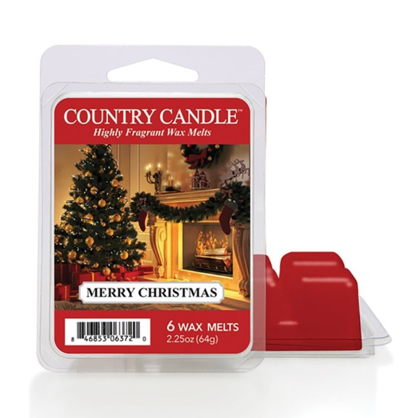 Country Candle™ Merry Christmas Wachsmelt 64g
