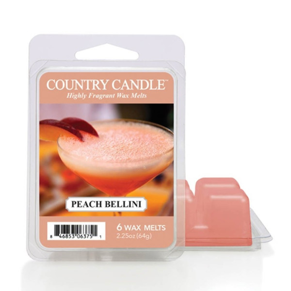 Country Candle™ Peach Bellini Wachsmelt 64g