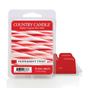 Country Candle™ Peppermint Twist Wachsmelt 64g