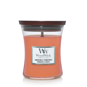 WoodWick® Tamarind & Stonefruit Kerzenglas Mittel...