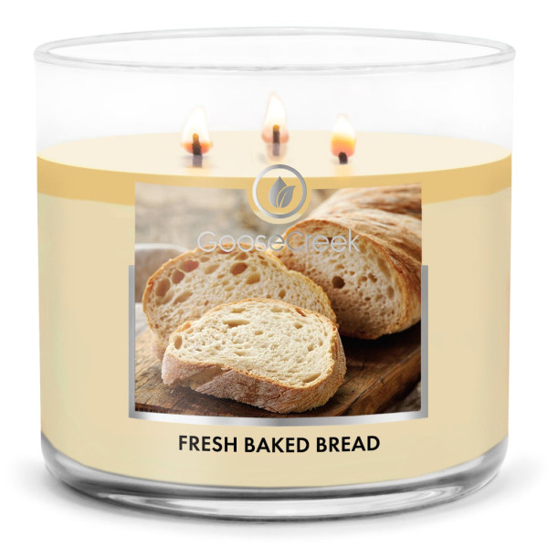 Goose Creek Candle® Fresh Baked Bread 3-Docht-Kerze 411g