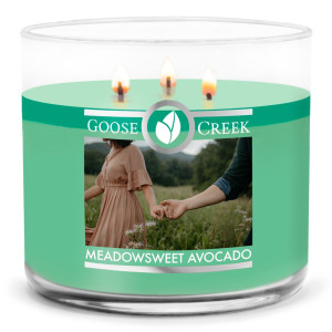 Goose Creek Candle® Meadowsweet Avocado 3-Docht-Kerze...