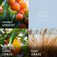 Beach House 3-Docht-Kerze 411g