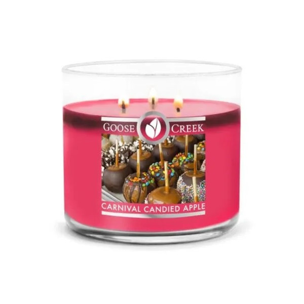 Goose Creek Candle® Carnival Candied Apple 3-Docht-Kerze 411g
