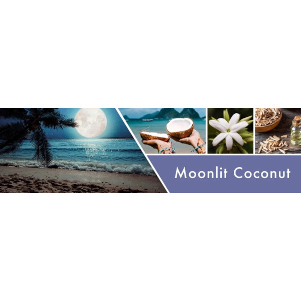 Goose Creek Candle® Moonlit Coconut 3-Docht-Kerze 411g