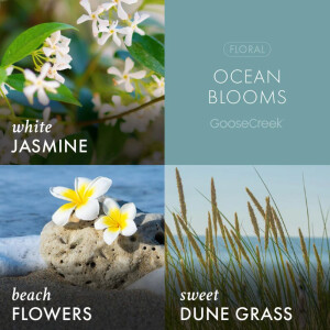 Ocean Blooms 3-Docht-Kerze 411g