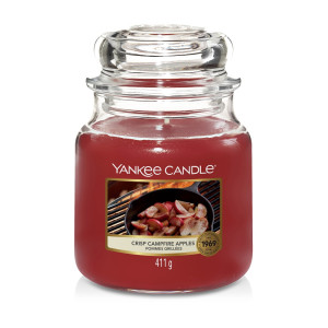 Yankee Candle® Crisp Campfire Apples Mittleres Glas 411g